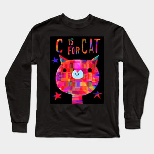 C is for Cat Long Sleeve T-Shirt